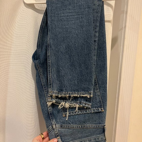 Agolde Riley High Rise Straight Crop Jean - Picture 5 of 6